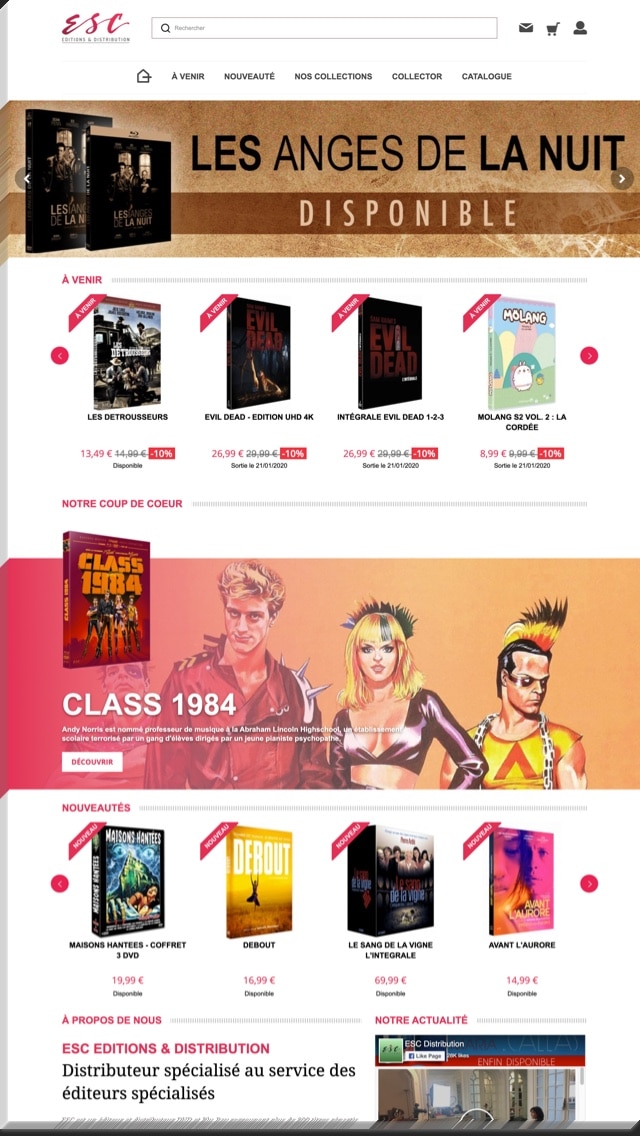 E-commerce ESC Distribution