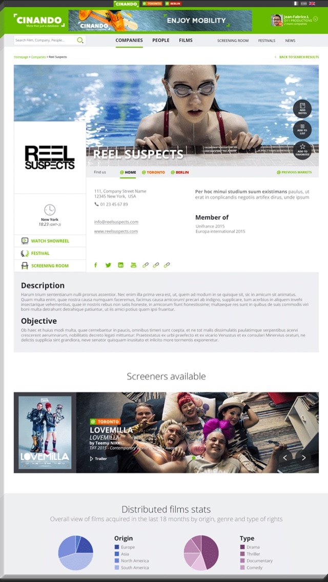 Joomla Cinando