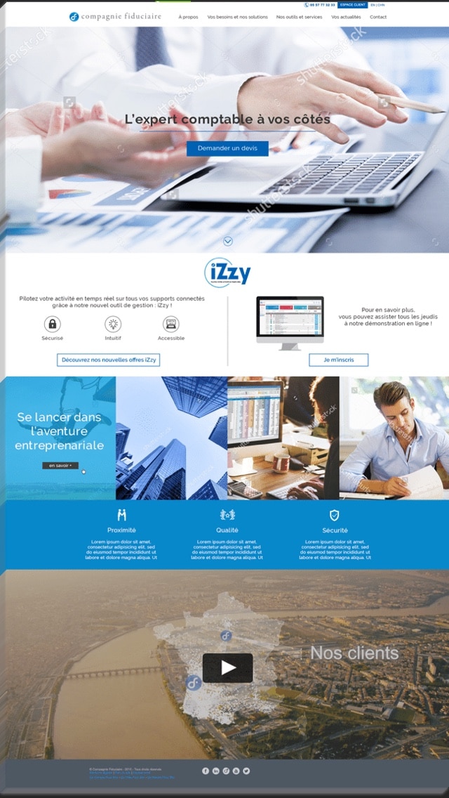 Compagnie Fiduciaire WordPress