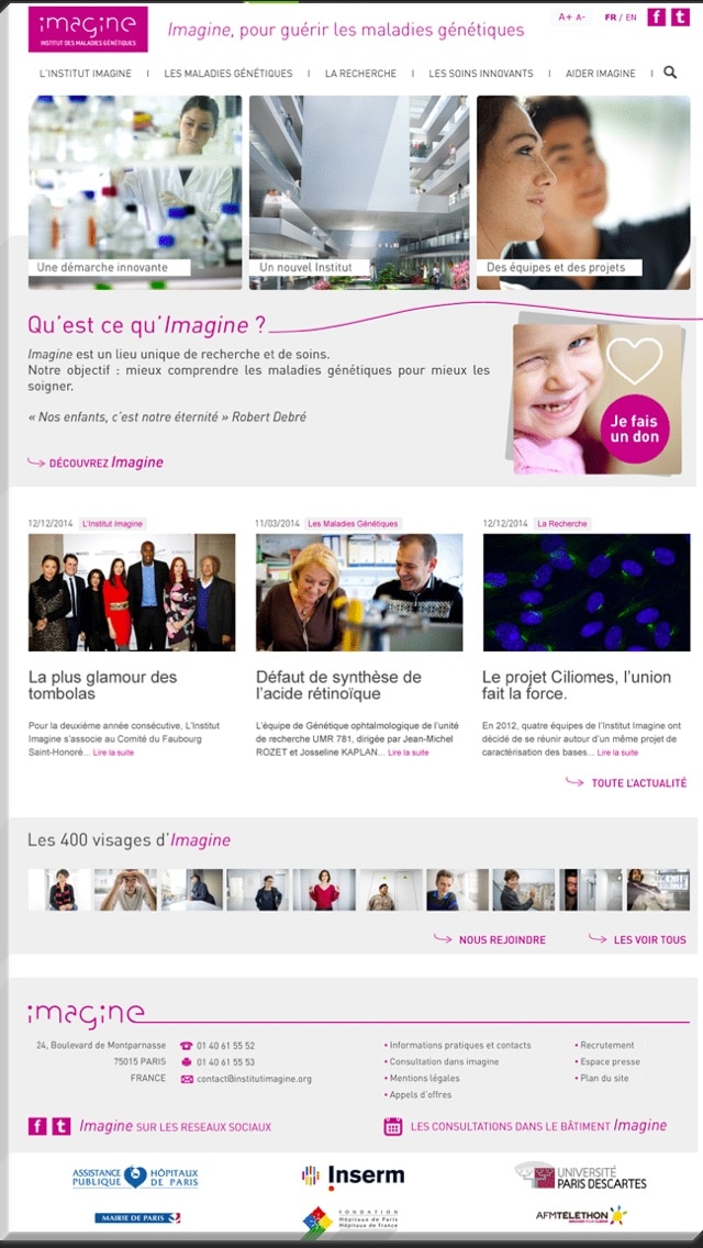Joomla Institut Imagine