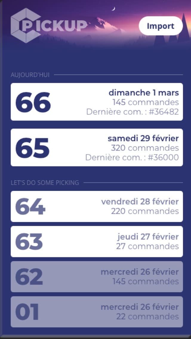 Outil de picking d'entrepôt Parapharmacie moins chere