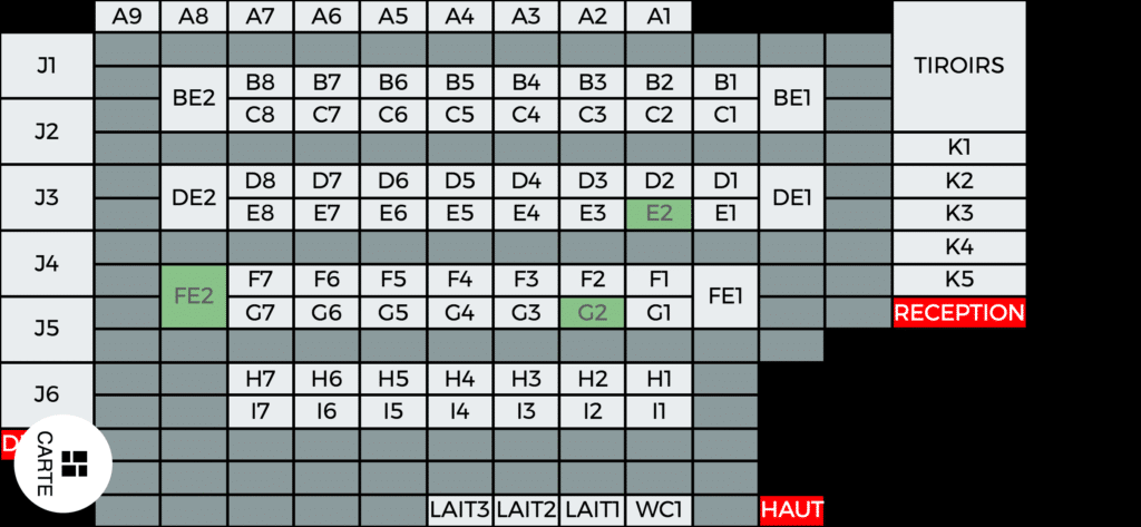 Plan global du pickup